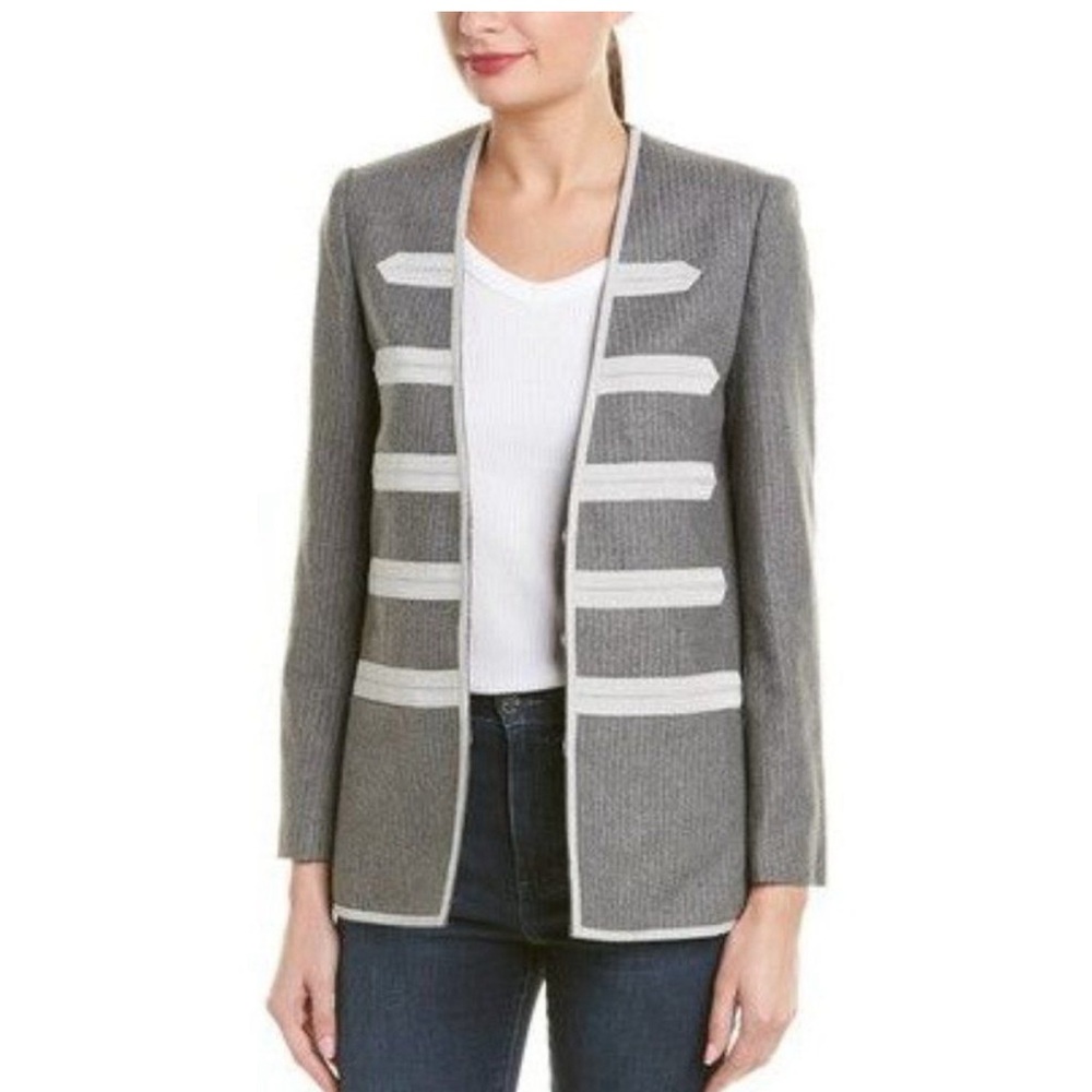 Zadig & Voltaire NWOT military style blazer - Size 8 - Picture 2 of 12
